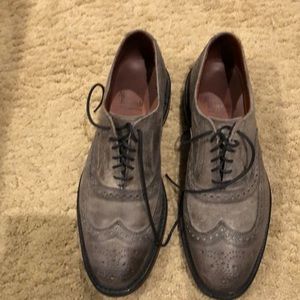 Allen Edmonds Grey Dress Brogues